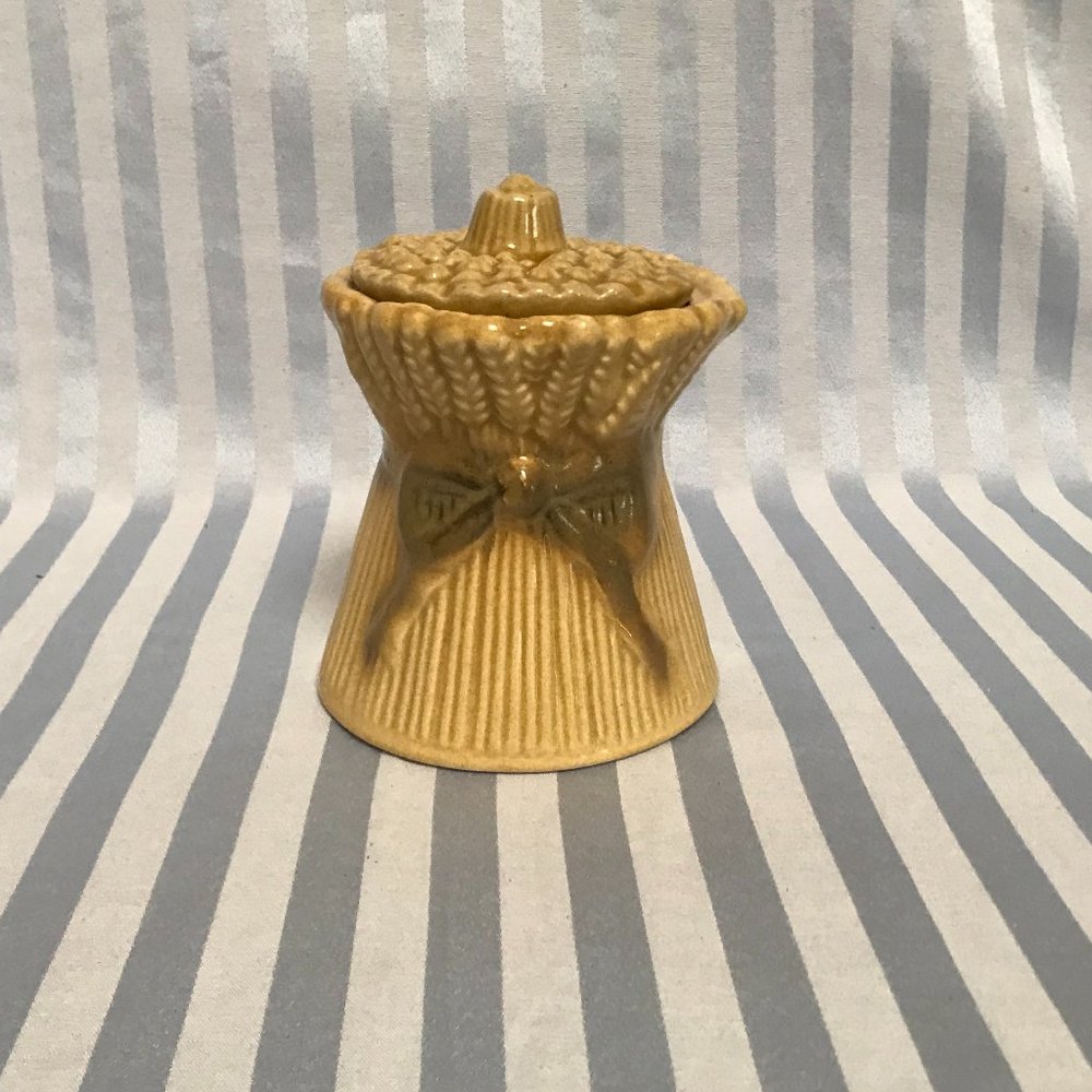 Vintage House of Webster Wheat Shock Container